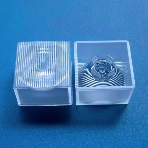 8x60degree Square 21.5mm elliptical spot waterproof LED lens for Luxeon,Edixeon,Seoul,Prolight LEDs(HX-FIP-FX)