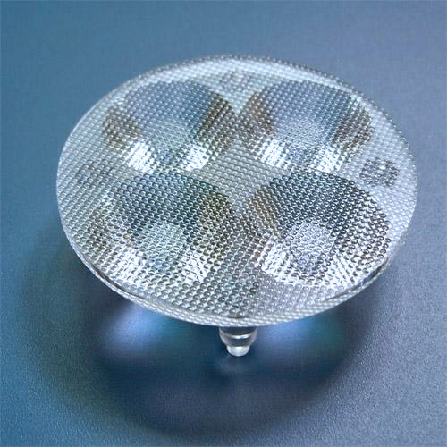 45degree Diameter 50mm 4in1 multi LED lens for Luxeon,Edison,Seoul,Prolight LEDs(HX-50x4B)