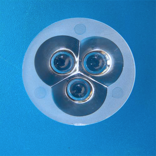 30degree Diameter 35mm 3in1 multi LED lens for Luxeon,Edison,Seoul,Prolight LEDs(HX-35x3)