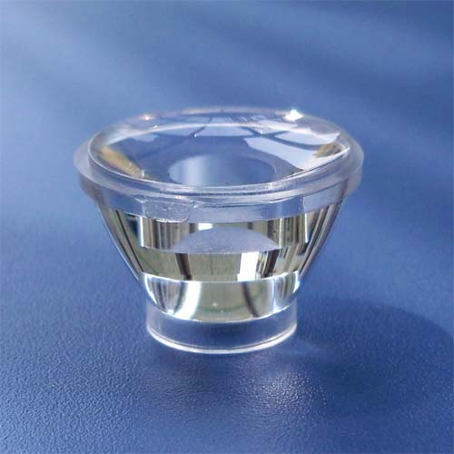 10degree Diameter 15.55mm polishing+matte surface LED lens for CREE XR LEDs(HX-CREE-10)