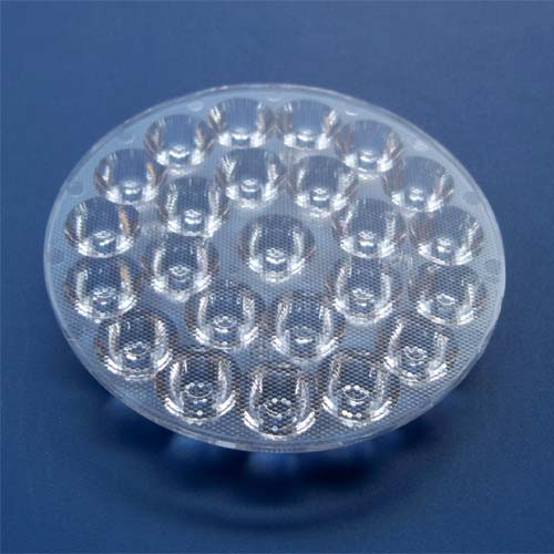 25degree 24in1|Diameter 73mm beads multi LED lens for CREE XTE|XPE|XBD,OSRAM,Seoul Z5P,Luxeon T LEDs(HX-C73x24-25L)