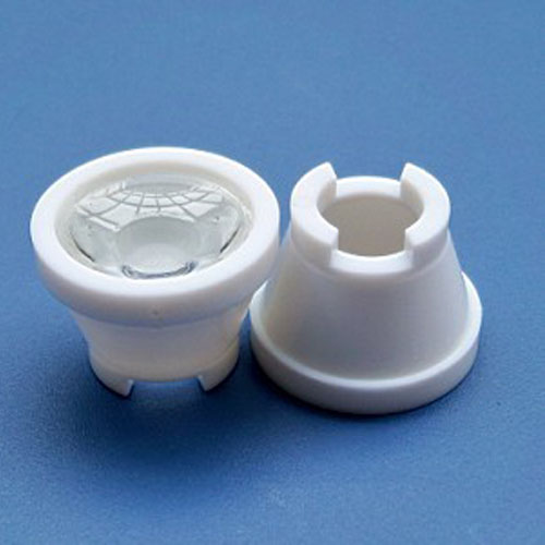 25degree Diameter 18mm Led lens with holder for Luxeon-Seoul P4-Prolight-Edison LEDs(HX-PM03)