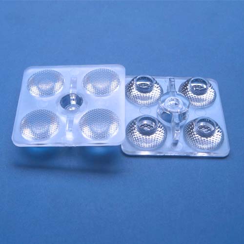 Square 37mm 4in1 Led lens for SMD3535,3030,3528 LEDs(HX-F37 Series)