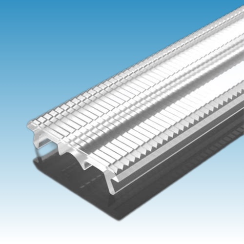 140x90deg Linear optics and Linear lighting series Led lens for 3535 3528 5730 LEDs for supermarkets and offices(HX-L2606-140)