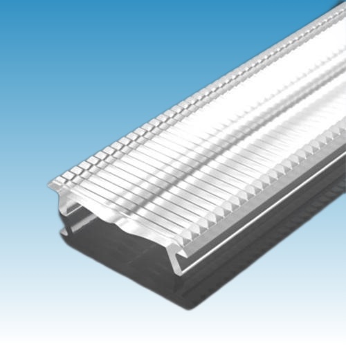 P25 symmetric 90x90deg Linear optics lighting Led lens for 3535 3528 5730 LEDs for supermarkets and offices(HX-L2606-90-LR25)