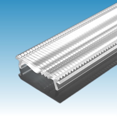 P15 asymmetric 90deg Linear optics lighting Led lens for 3535 3528 5730 LEDs for supermarkets and offices(HX-L2606-90-P15)